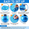 48 Inch Giant Herding Ball, Anti Burst Ball, Horse Toys for Horse Entertainment Play, Pump Included