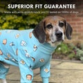 Spark Paws Dog Pajamas - Stretch Onesie Recovery Full Leg Surgery Suit PJS