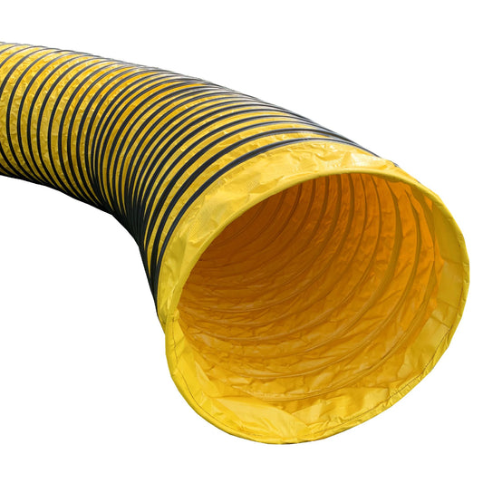ActiveDogs Dog Tunnel Agility Training Equipment - 20' Heavy Duty Competition Tunnel with 4" Pitch for Outdoor & Indoor Dogs Agility Obstacle Course Training & Exercise - AKC Compliant, Yellow