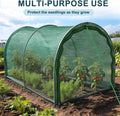Foldable Chicken Run No Assembly Portable Tunnel for Yard 79 * 30 * 24 in
