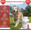 CoQ10 for Dogs, 60 Soft Gels - Dog Heart Health Supplement, Cardiac and Kidney Support - 30mg Coenzyme q10 for Dog Cardi
