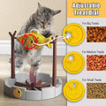 PetPals Cat Slow Feeder, Treat Dispenser - Interactive Cat Puzzle Toy for Small Pets & Kittens, Mental Stimulation Pet Food Feeding Toy, Dry Food Dispensing Cat Toy