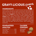 Purina Friskies Party Mix Gravy-Licious Crunch Chicken and Gravy Flavors Cat Treats - 30 oz Canister