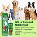 Packsy 120ml/4.06fl oz Pet Eye Drops for Dogs and Cats,Solution for Redness,Itching and Tear Stains,Fast-Acting,Safe for All Breeds and Sizes