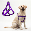 Kruz No Pull Dog Harness (Chest 21”-30”, Weight 22-53 lbs) Heavy-Duty Pet Harness for Medium Breeds, Ultra-Comfort Fit, Lifetime Durability, Adjustable Dog Harness No Pull Design (Amethyst, Medium)