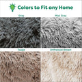 Furhaven Waterproof Throw Blanket for Dogs & Indoor Cats, Washable - Shaggy Plush Calming Long Faux Fur & Velvet Dog Bla