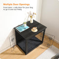 DWANTON 27" Dog Crate Furniture, Dog Kennel Indoor, with Waterproof Cushion