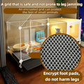 Rabbit,Guinea Pig cage with Wheels,Small Animal cage, has Food Bowl, Bed
