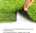 PINVNBY Washable Chicken Nesting Box Pads 6 Pcs Reusable Hens Nest Bedding Artificial Grass Rug Carpet Fake Synthetic Tu