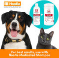 Nootie Medicated Dog Wipes, 2% Chlorhexidine and 2% Miconazole Formulated Pet Wipes for Dogs and Cats - 5"x 6" Size XL Wipes - 70 Count - Sold in Over 10,000 Vet Clinics and Pet Stores Worldwide