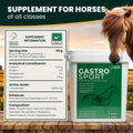 – Gastro Sport – Horse Supplies Gut Health Supplement with Probiotics, Prebiotics & Magnesium, Supports Digestion, Immun