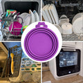 Giozoc 4 Pack Pet Food Can Cover Silicone Can Lids for Dog and Cat Food(Universal Size, One fit 3 Standard Size Food Cans)
