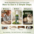 INCCIAVO Silvervine Spray for Cats with Catnip and Valerian, Helps Encourage Play, Scratching and Relaxation, Spray for Cat Toys, Scratchers, Beds and Carriers, 2 fl oz