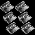 6Pcs Aquarium Lid Clips 5mm Rimless Aquarium Glass Top Clips