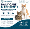 Probiotics for Cats – Digestive Support Chews, 240 Chews