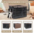 Dog Crate Cover Heavy Duty Oxford Fabric for 42-Inch Wire Crates