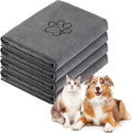 Chumia 4 Pcs Dog Towels for Drying