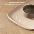 PETLIBRO Cat Food Mat, Silicone Dog Food Mat for Feeder & Fountain, Waterproof Pet Bowl Mat with Raised Edge Spill Prote
