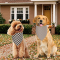 Fall Dog Bandanas Large 3PCS, Thanksgiving Scarf for Boy and Girl