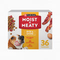 Purina Moist and Meaty Rise and Shine Awaken Bacon and Egg Flavor Soft Dog Food Pouches - 36 ct. Box
