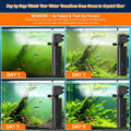 25W UV Aquarium Filter, 200 GPH Pump with Timer for 20-75 Gal Tanks
