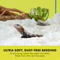 Zilla Reptile Comfort Bedding, Paper Bedding for Snakes, 24.6 Liters