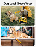 Give Me Space Leash Sleeve, Funny Do Not Pet Reactive Dog Patch