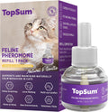 TopSum Cat Calming Pheromone Diffuser: Feline Pheromones Plug in for Stress, Alone At Home, Spraying, Fighting, Scratchi