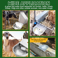 MAOPINER Automatic Water Dispenser Bowl, Stainless Steel Animal Waterer