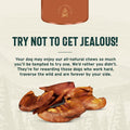 Hank & Roy All-Natural Pig Ears for Dogs + Dog Bully Sticks Bundle, 6 Pig Ears and 6 Bully Sticks, Long Lasting, Antibio