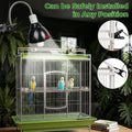 GlowUp 2.4% UVB Bird Cage Light Combo Kit, UVB Bird Lamp for Captive Birds