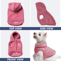 Spark Paws Fleece Dog Hoodie - Dog Sweater Sweatshirt for Large Dogs