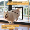 Hakuna Pets Aluminum Dog & Cat Door - 2-Way Lock Pet Door for Wall, Screen