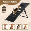 VavoPaw Metal Dog Ramp for Couch, Foldable Pet Ramp for Small Dogs 100 LBS