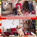 Kasyat 9 Pcs Christmas Dog Gift Set, 16.5" Bone Shape Christmas Stocking