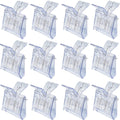 ROYHOO 12 Pieces Bee Queen Clip Plastic Clip Queen Bee Cage Catcher