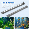 Aquarium Air Bubble Strip, Fine Bubble Wall Air Stone Bar for Fish Tank, High Dissolved Oxygen Diffuser, Aeration Bubble