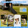Dog Ramp for Car,33.2"x 12.8" Dog Stairs for Large Dogs with Anti-Slip Surface,Large Folding Pet Stairs for SUV,Truck wi