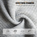 Parrot Shoulder Protector & Bird Diaper Shawl - Keep Clothes Safe from Scratches & Poop, Reusable Training Cape for Parakeets, Cockatiels, Conures, Lovebirds, Finches, Macaw (grey)