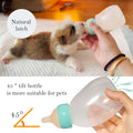Doggiema Puppy Feeder Bottle, Silicone Feeding Nipple and Syringes