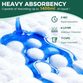 100 Count Dog Pee Pads Extra Large 28"x34", Super Absorbent X-Large 100 Pack Puppy Pads Leak-Proof & Quick-Dry Disposabl