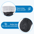 Hipaw Waterproof Dog Boots for Winter Snow Rain,Non-Slip Dog Shoes for Medium to Large Dogs,Extended Cuff Paw Protectors