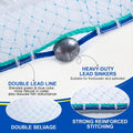 Goture 3/8" Mesh American Fishing Cast Net for Bait Fish Shrimp Trap