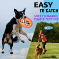 XIGOU Dog Flying Disc, 3 Pack Dogs Flyer Toys, Lightweight Flying Disc Dog Fetch Toy for Small, Large Dogs & Puppies - F