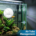 10 Pack Suction Cups with 10 Adjustable Zip Ties for Aquarium Fish Tank Binding Moss Shrimp Dodging Nest