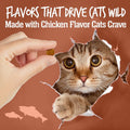 Wildly Natural Crunchy Cat Treats, Protein Cat Treats, Salmon Flavor, 2.5oz