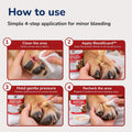 BleedGuard Styptic Powder for Dogs & Cats, 1.76oz Large Size – Fast-Acting Blood Stop Powder for Nail Trimming, Grooming
