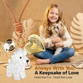 Shih Tzu Dog Hair Keychain, Pet Fur Keepsake, Dog Fur Keepsake
