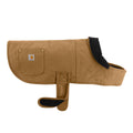 Carhartt Firm Duck Insulated Dog Chore Coat, Durable Weather Resistant Coat for Cold and Windy Conditions, Contains PFAS (Carhartt Brown), Large