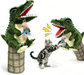 Cat Wrestling Glove Hand Puppet Toy, Interactive Cat Toy for Indoor Cat